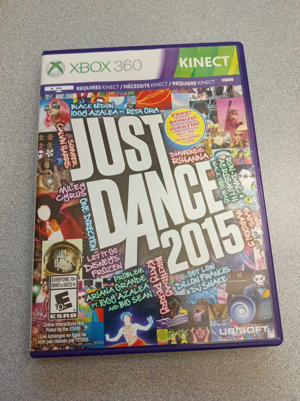 Just Dance 2015 - Microsoft Xbox 360 Kinect - Cib Complete